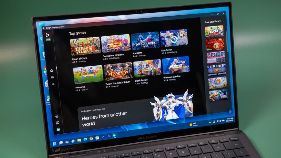 PC için Google Play Games, Android ile daha fazla premium oyun ve çapraz satın alma olanağı sağlıyor