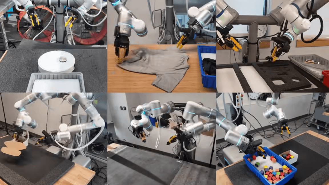 GEN-1 robotik modeli, katlanan kutulardan elektrikli süpürgelerin sabitlenmesine kadar %99 güvenilirliğe ulaşıyor