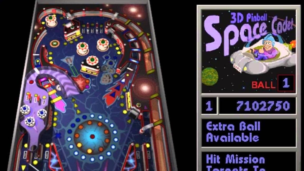 Windows'un klasik 3D Space Cadet tilt oyunu fiziksel olarak yeniden yaratılıyor