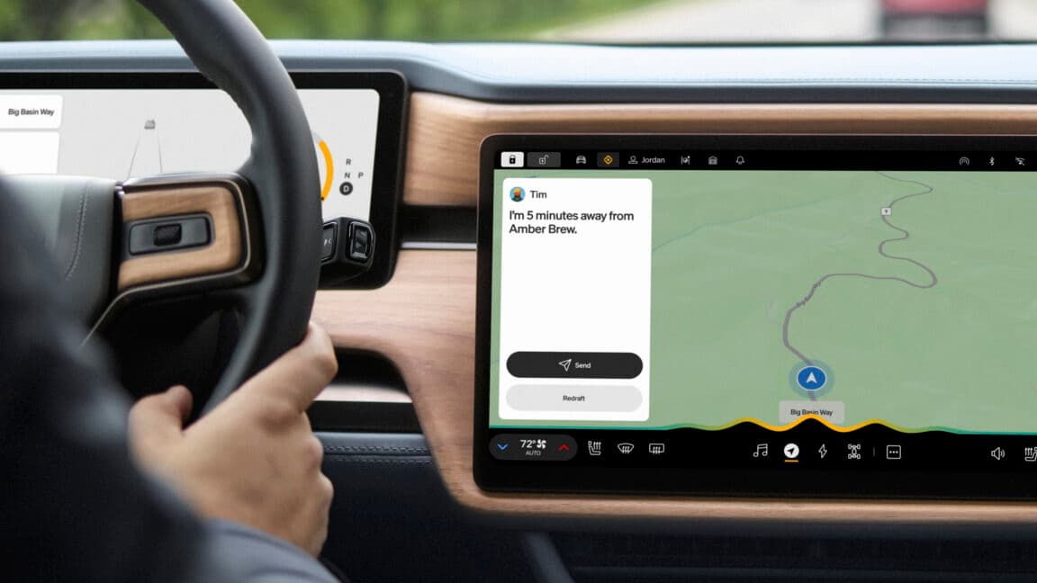 Rivian, en son yazılım güncellemesine yeni bir yerleşik AI asistanı ekledi