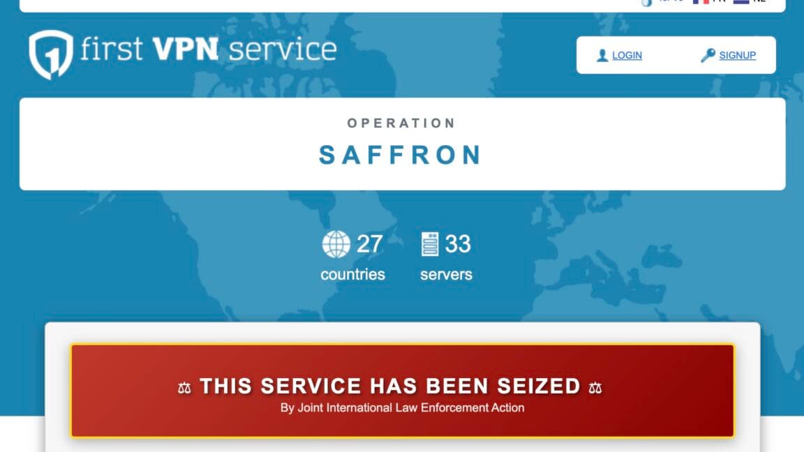 Polis, suçluların "güvende olduklarına inandıkları" VPN'i hacklemekle övünüyor