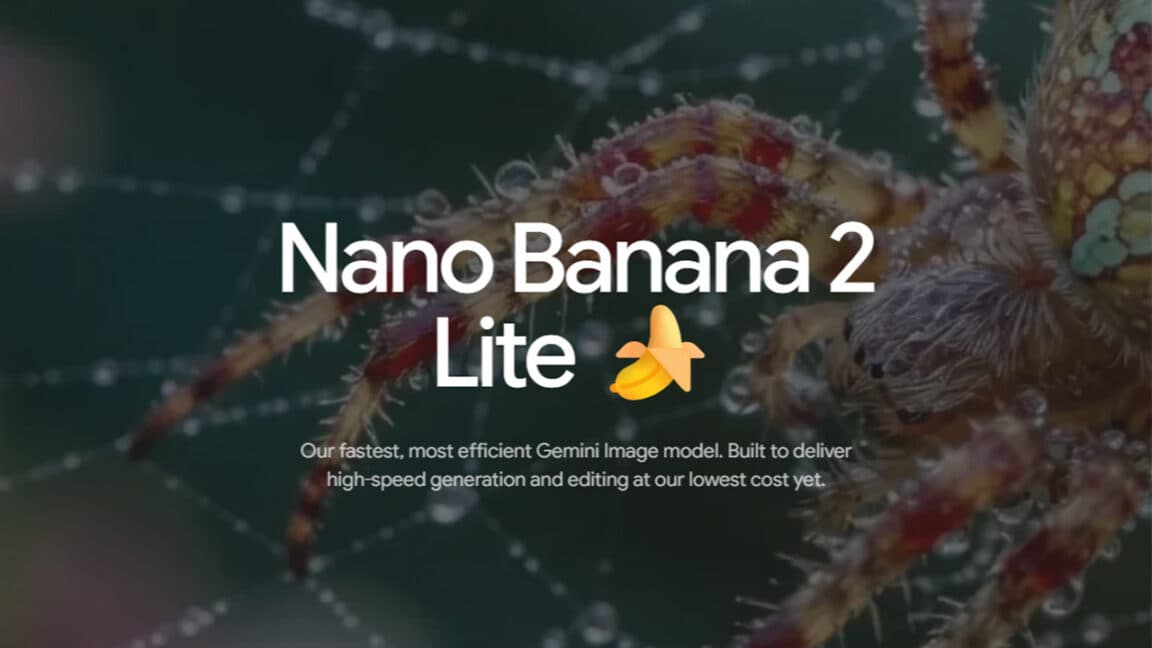 Google'ın yeni Nano Banana 2 Lite görsel modeli şu ana kadarki en hızlı ve en ucuz model