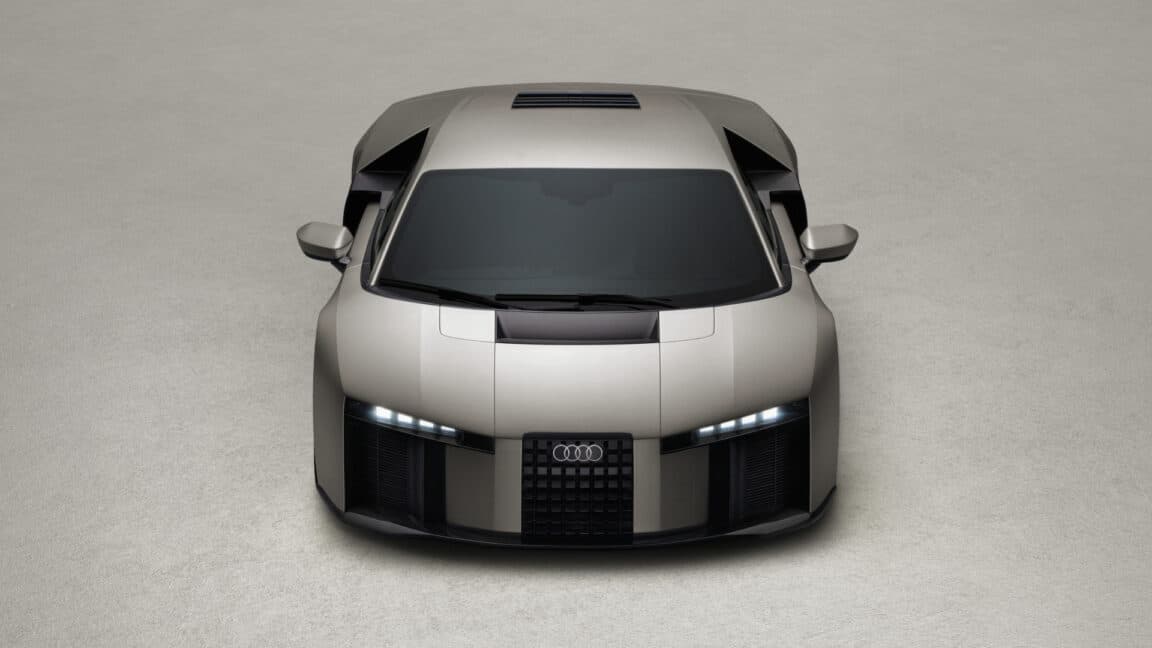 Bir sonraki R8 değil mi? Audi, ortadan motorlu plug-in hibrit V8 Nuvolari'yi tanıtıyor.