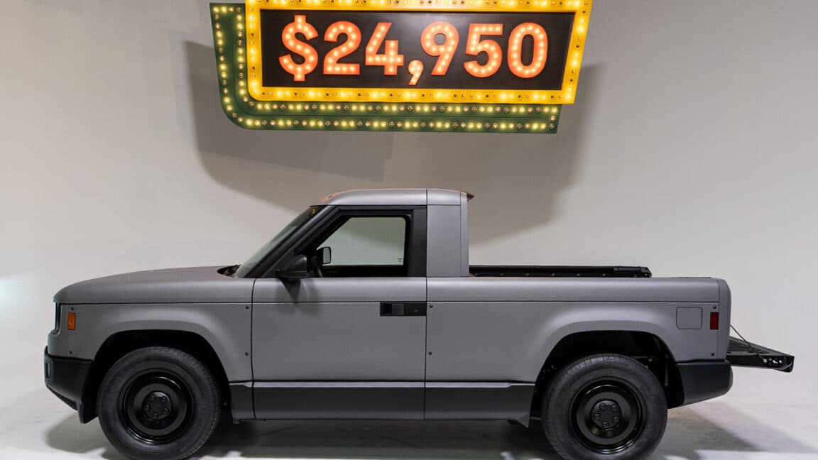 Yetersiz vaat mi, fazla teslim mi? 24.950 dolarlık Slate otomobiliyle uygulamalı.