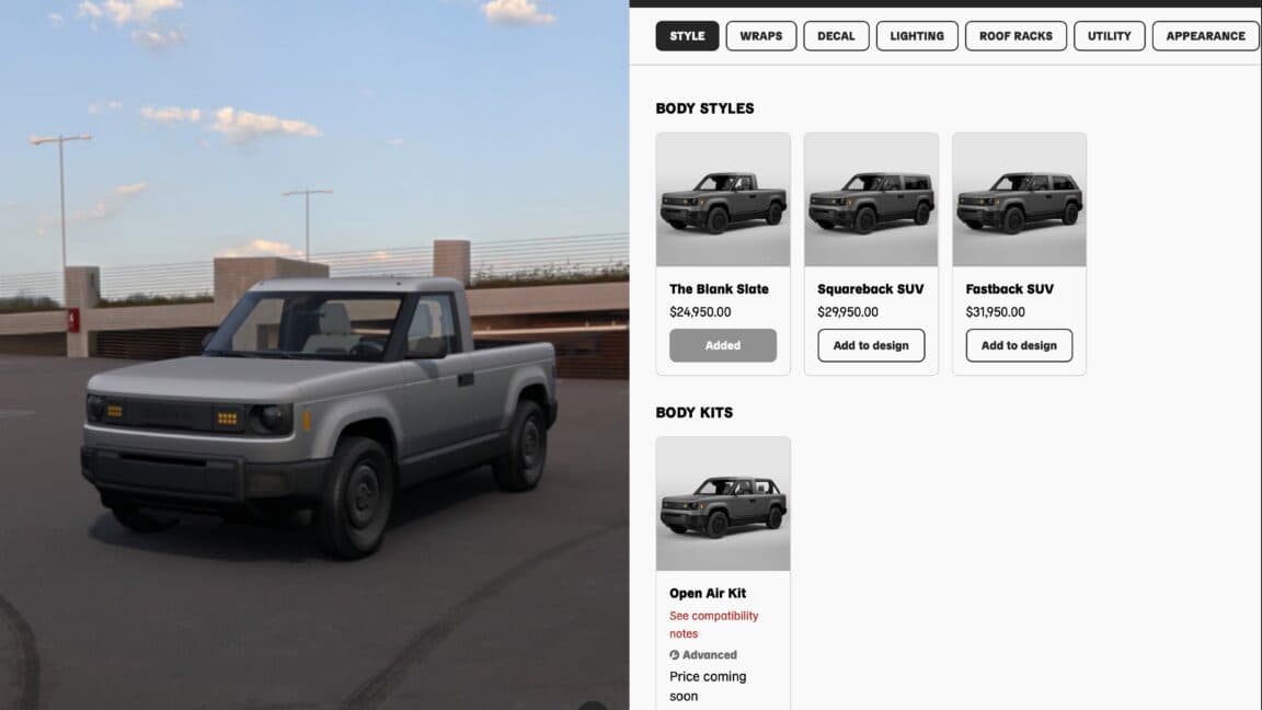 Slate Auto'nun kamyon üreticisi 25 bin dolarlık elektrikli pikapını piyasaya sürüyor