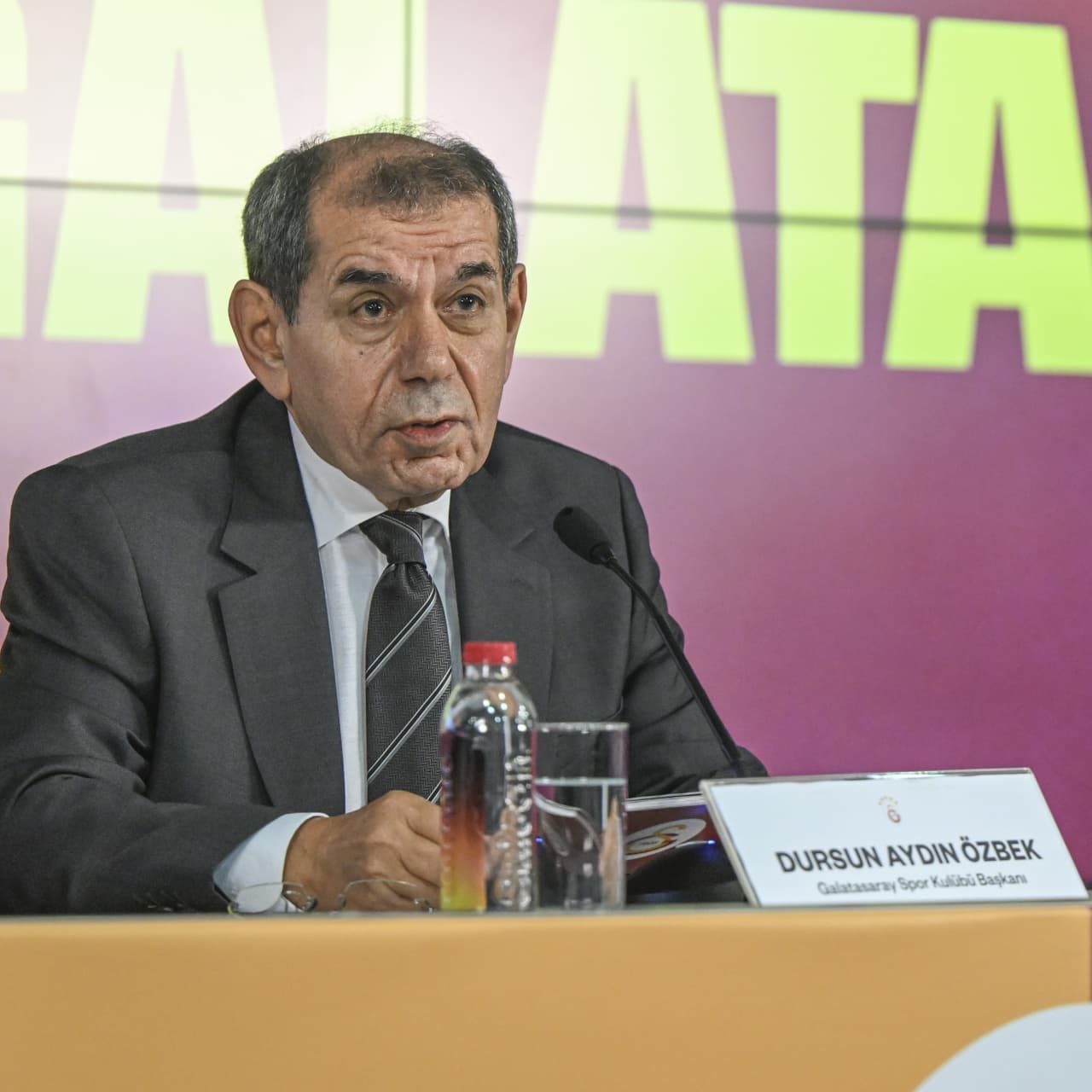 Dursun Özbek'ten adaylık açıklaması!
