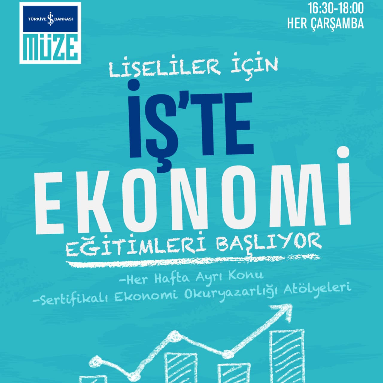 Lise öğrencilerine özel “İş’te Ekonomi” atölyeleri başladı!