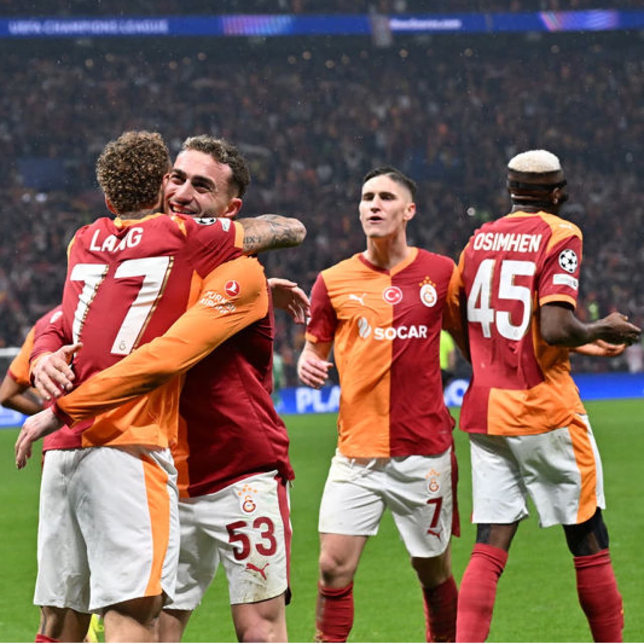 G.Saray, Juve karşısında tam kadro!