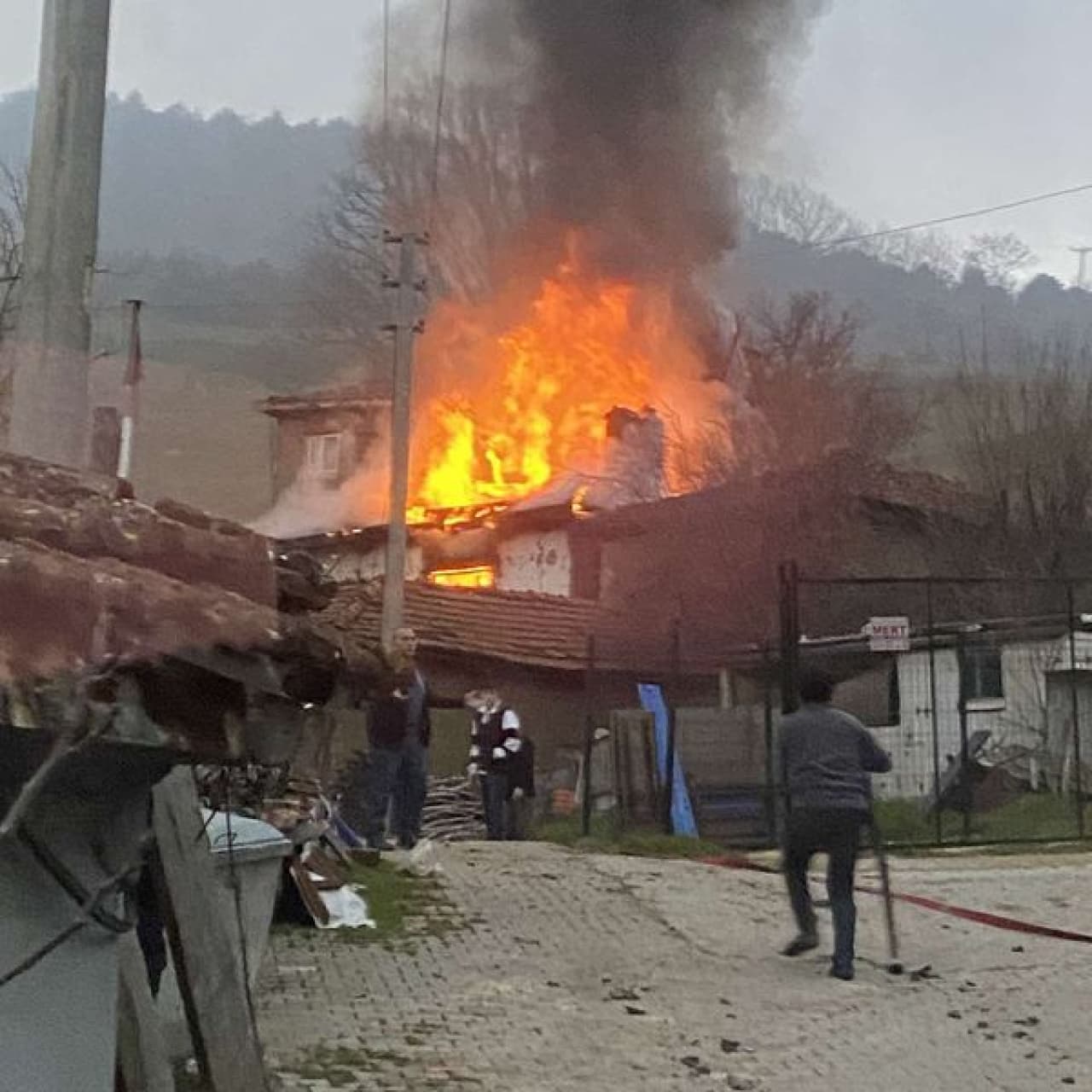 Karı koca çift yangın kurbanı! Çok büyük acı!