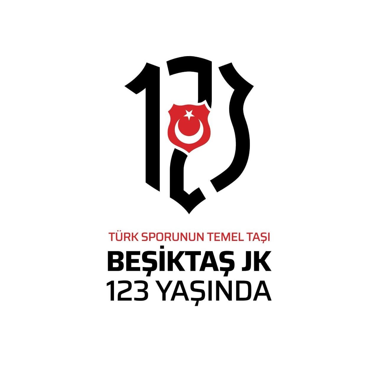 Beşiktaş, 123. yıl özel logosunu tanıttı!
