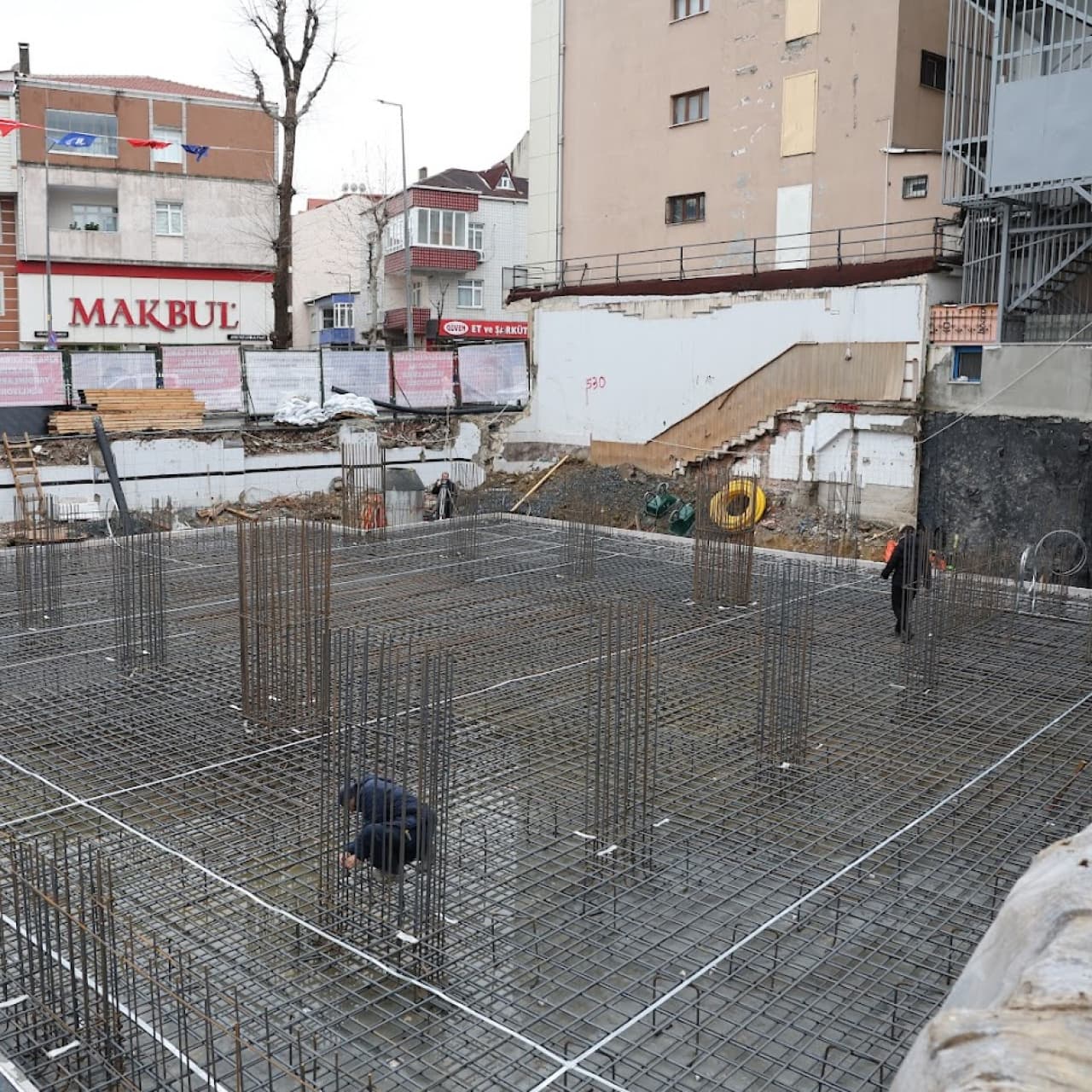 Bağcılar'daki Kuba Camii'nin temeli atıldı