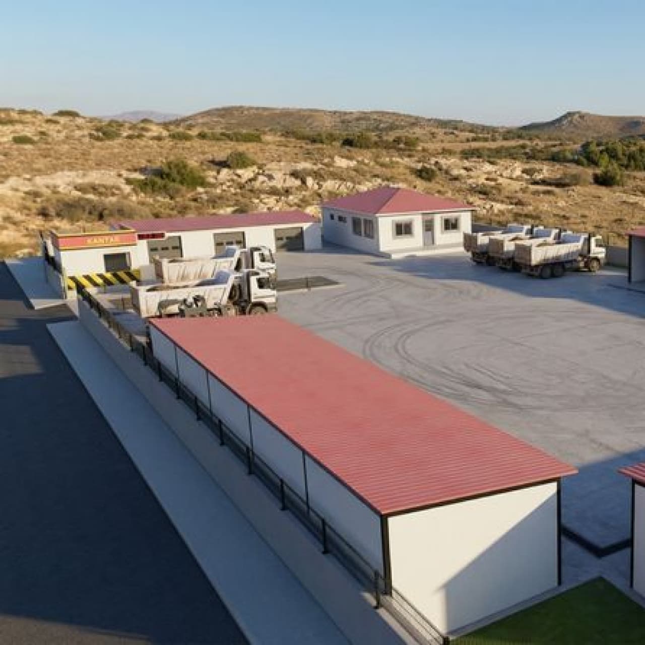Ayvalık'ta birinci sınıf Atık Getirme Merkezi