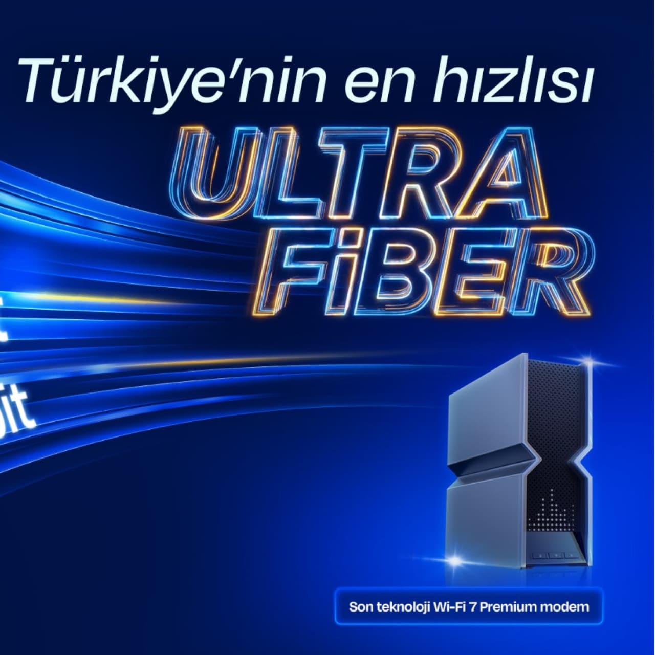 Yüksek hızlarla evlere UltraFiber