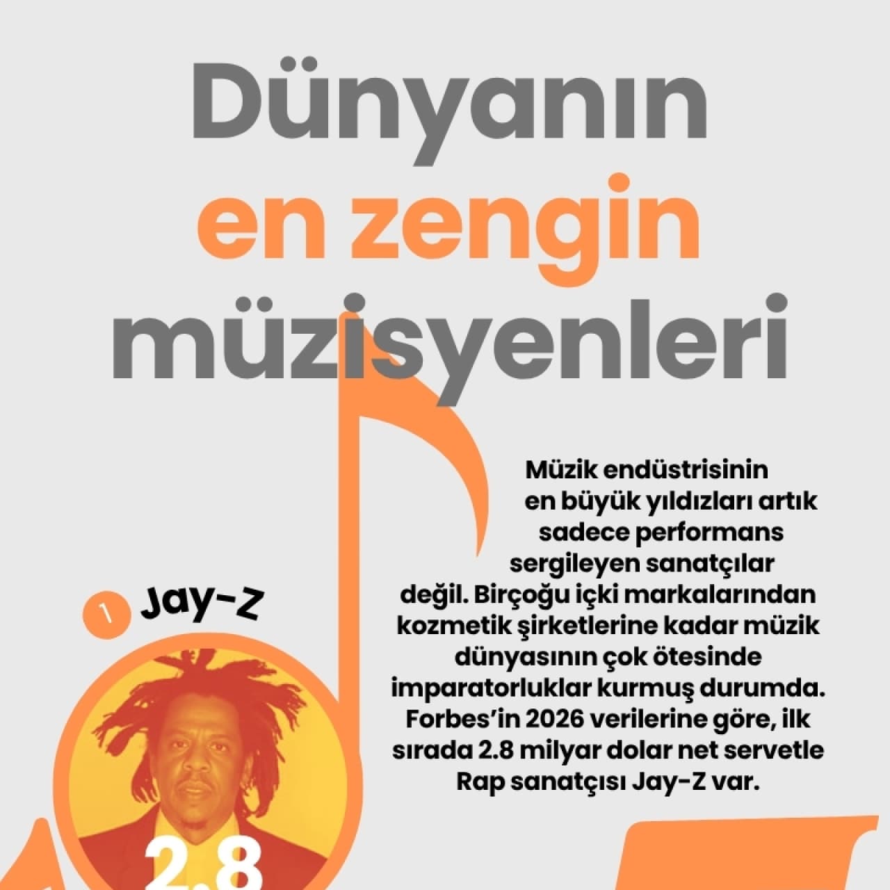 Dünyanın en zengin müzisyenleri