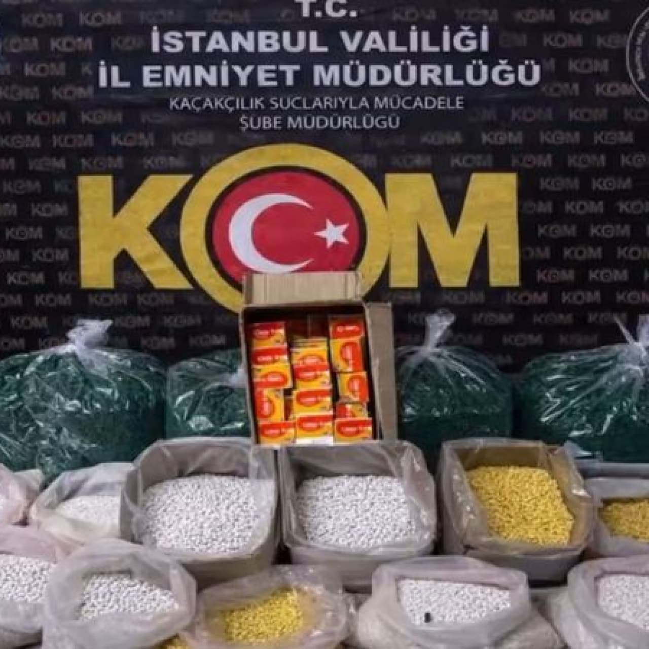 1.5 milyon sahte hap ele geçirildi 