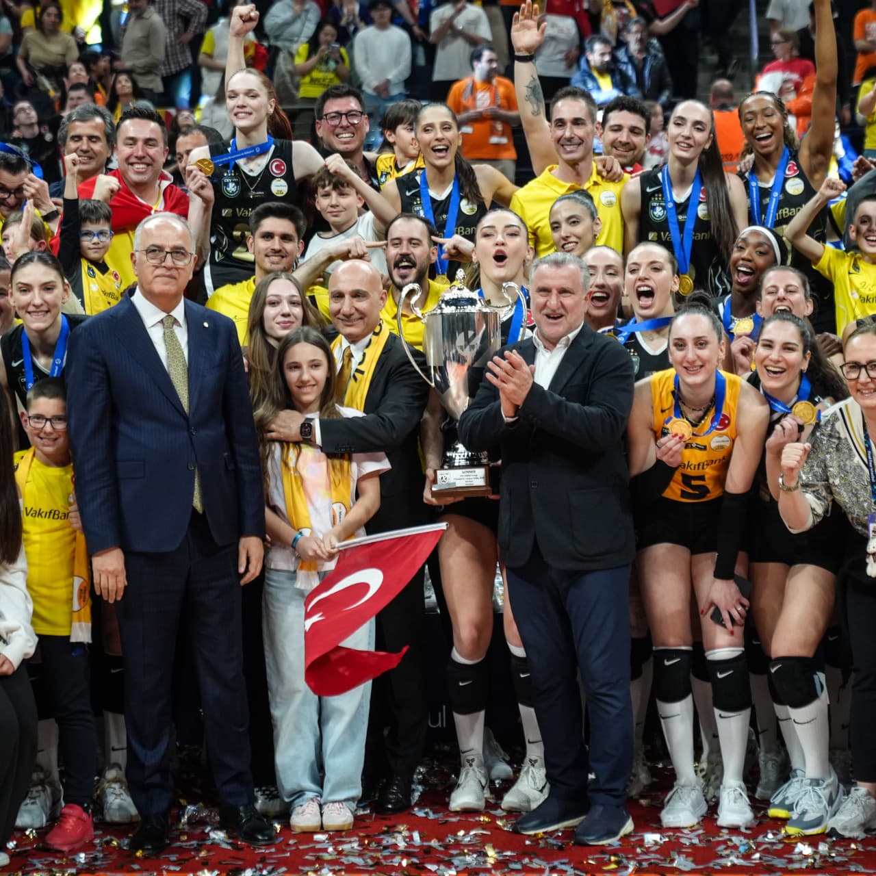 Avrupa şampiyonu VakıfBank!