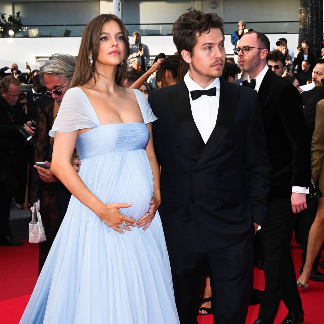 Cannes'da hamilelik müjdesi