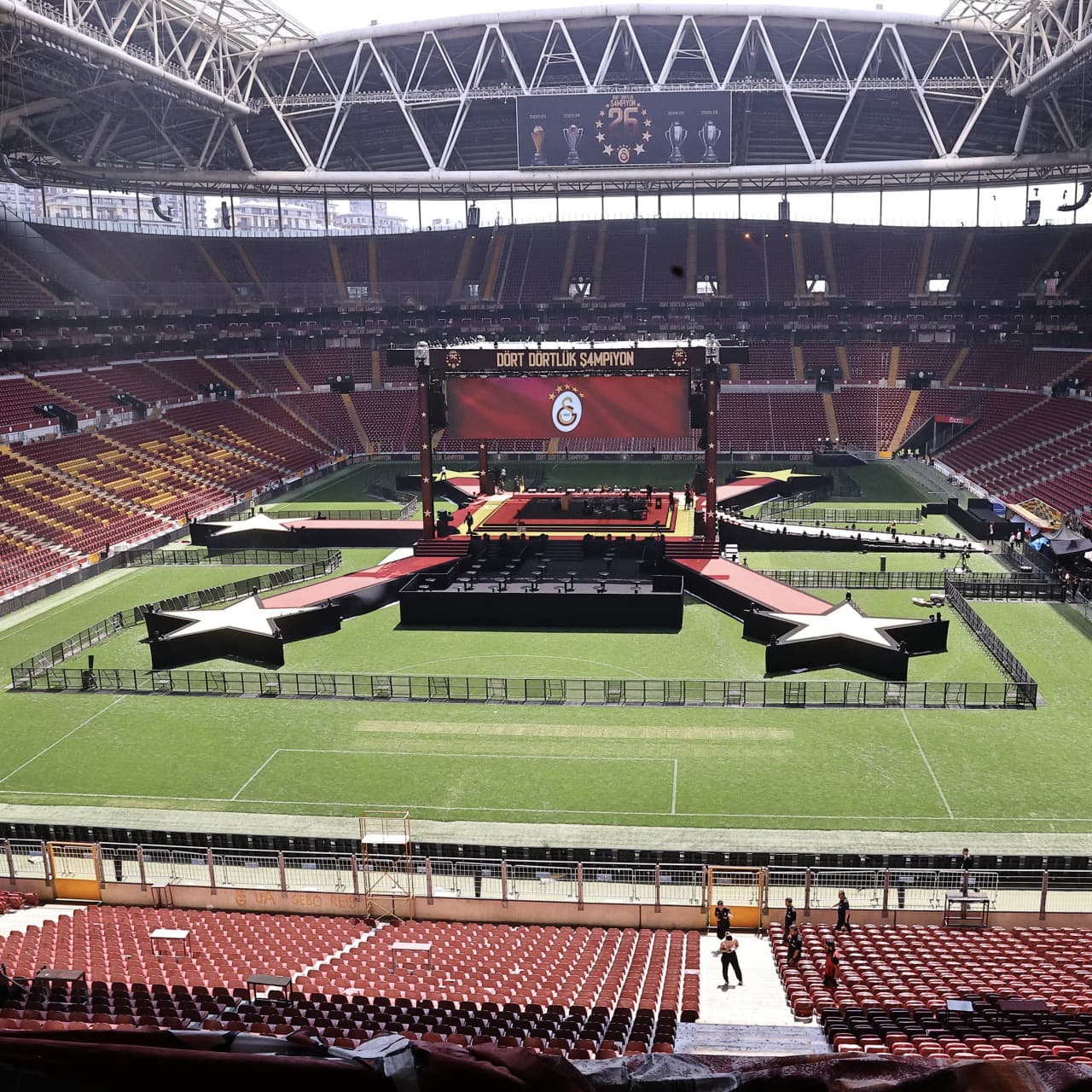 CANLI | Galatasaray 26. şampiyonluğunu kutluyor