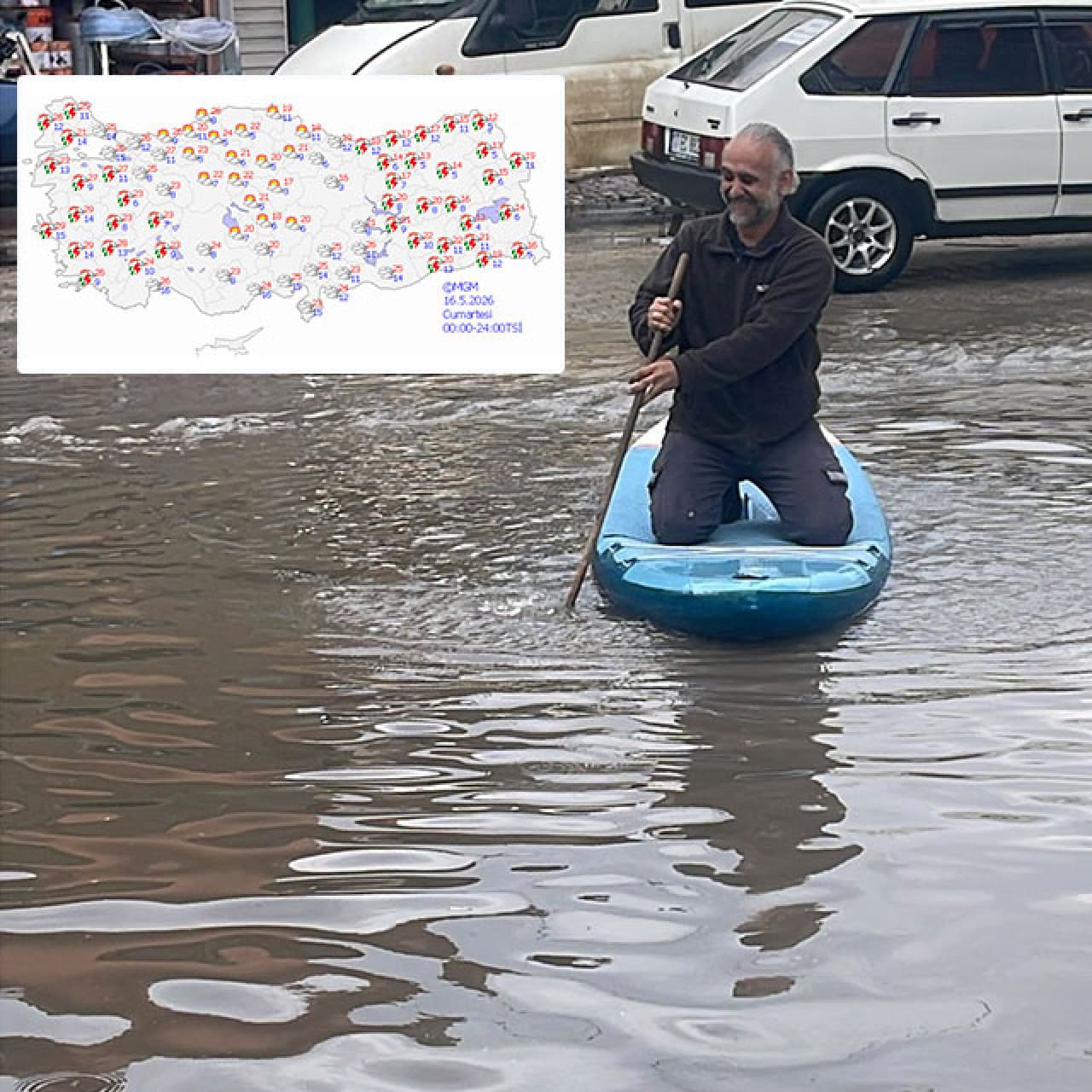 Meteoroloji saat verip uyardı... Batıda ve doğuda yağış var!