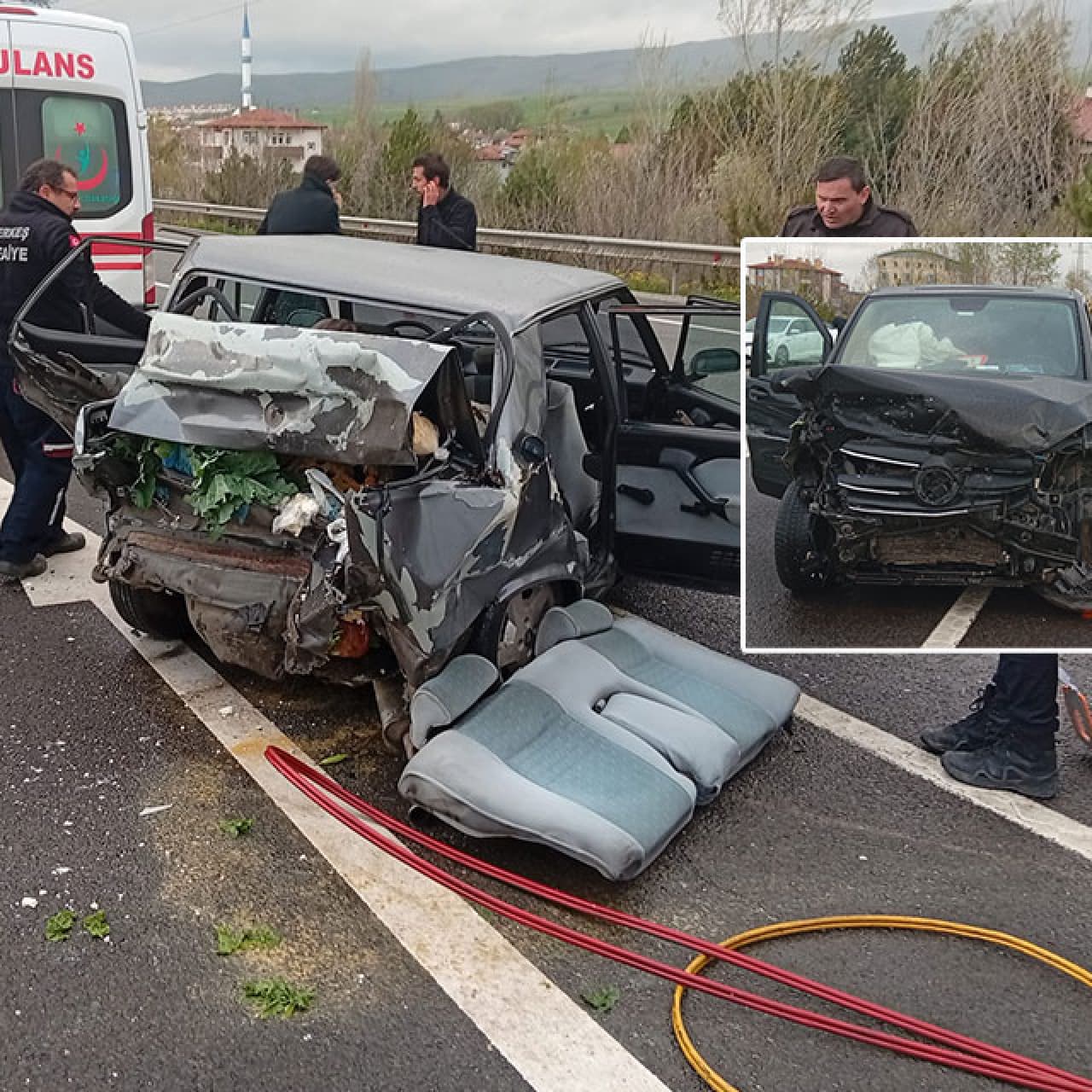 Park halindeki otomobile çarptı... Panelvan ölüm saçtı!