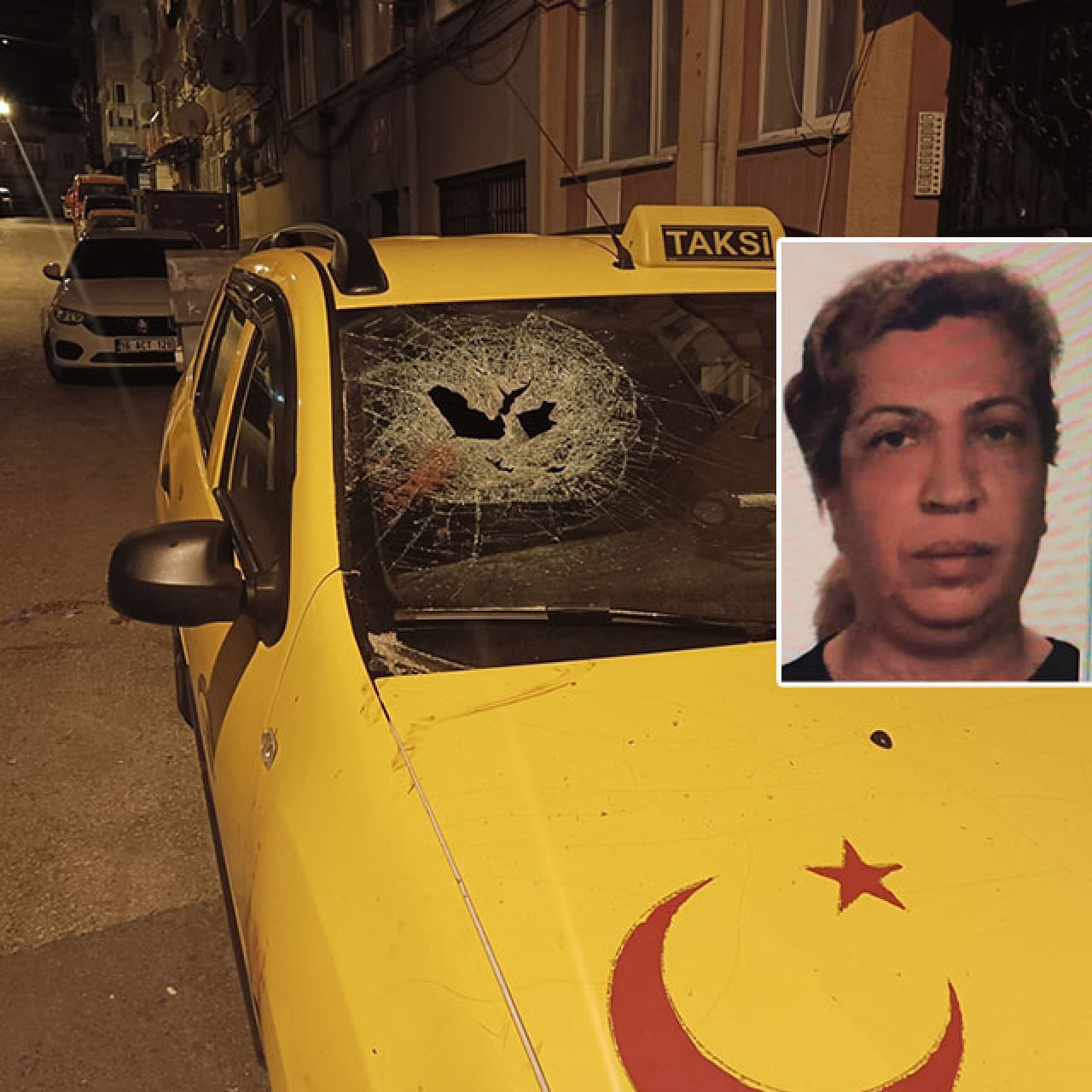 Annesini öldürdü! Taksiye kafa attı!