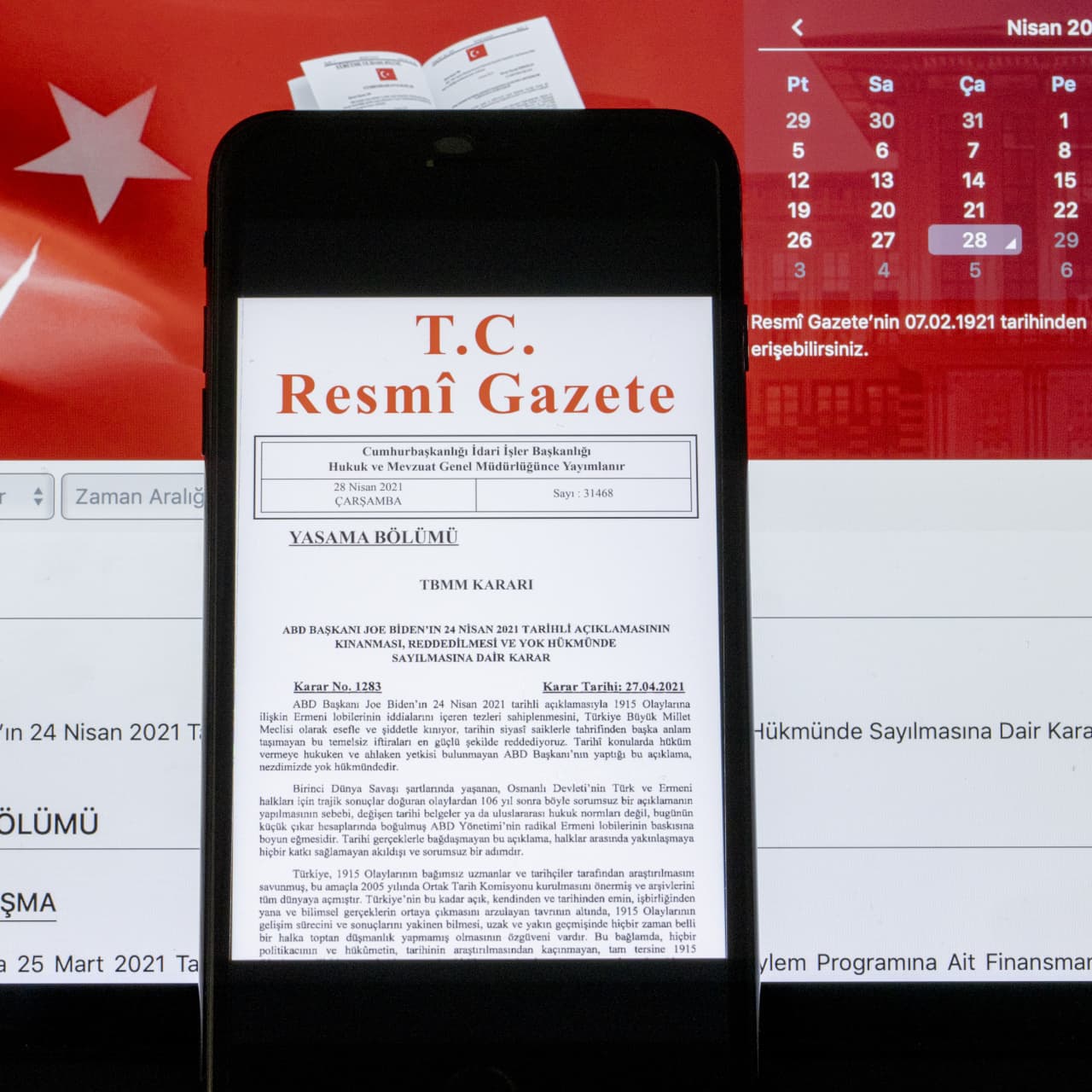 Varlık Barışı Resmi Gazete'de