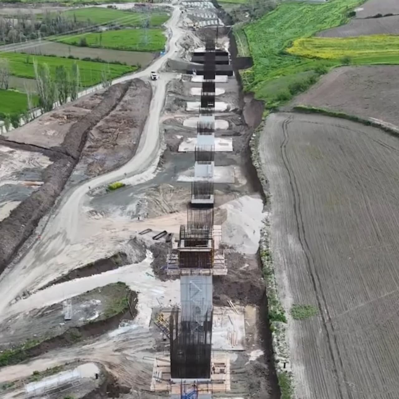 Hızlı tren Samsun'a bir adım daha yaklaştı