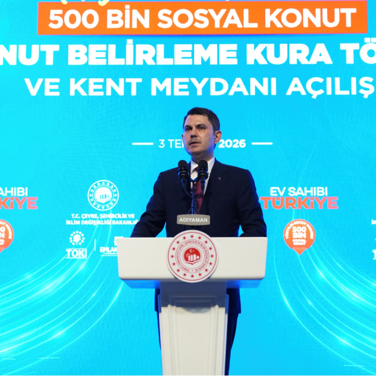 Konut belirleme kuraları başladı