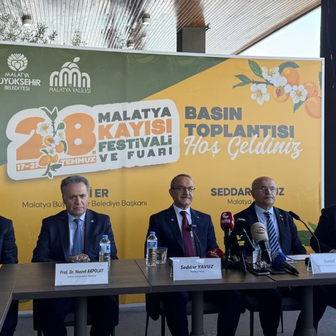 Malatya 28. Kayısı Festivali hazırlıkları başladı
