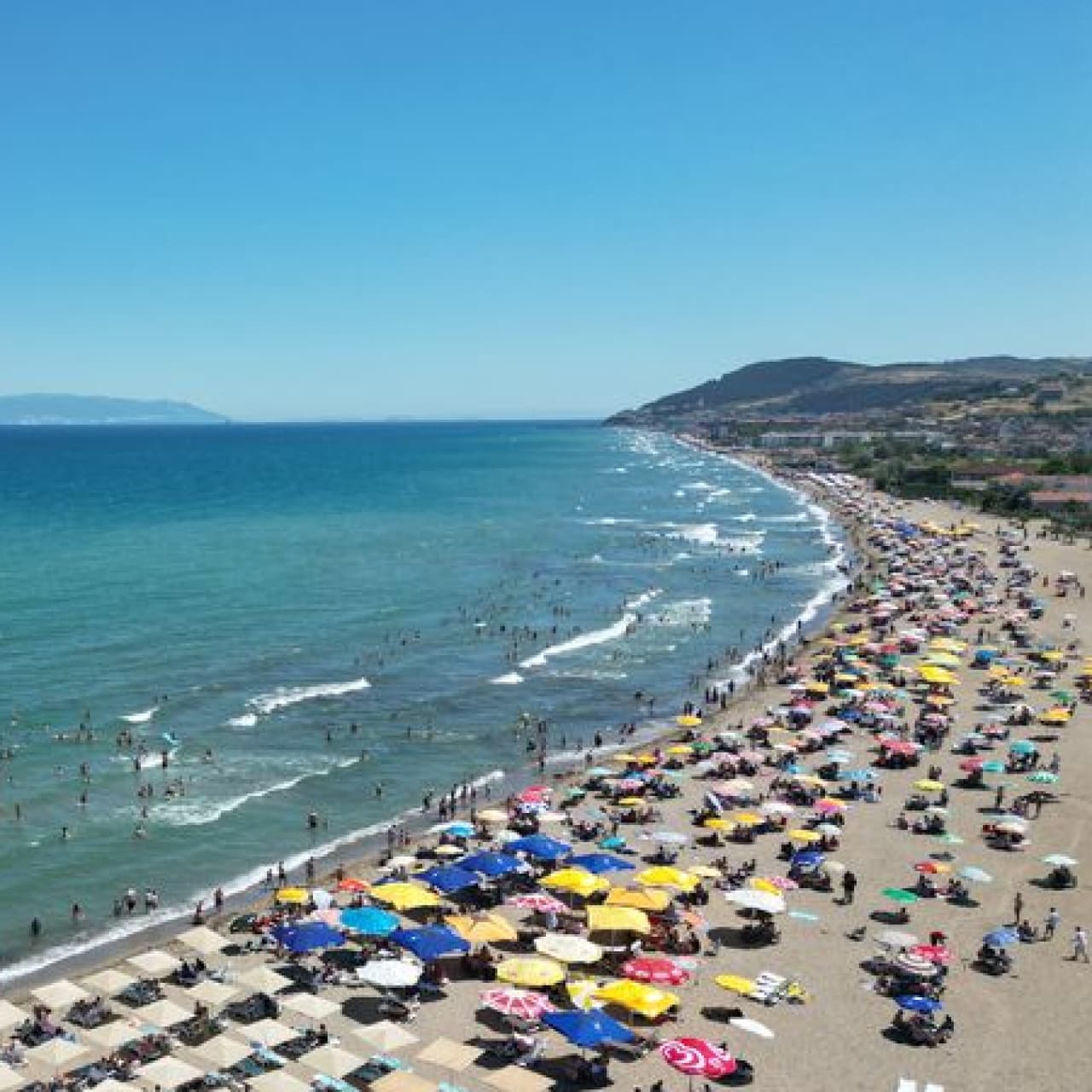 Şarköy'ün 14 halk plajı temiz çıktı