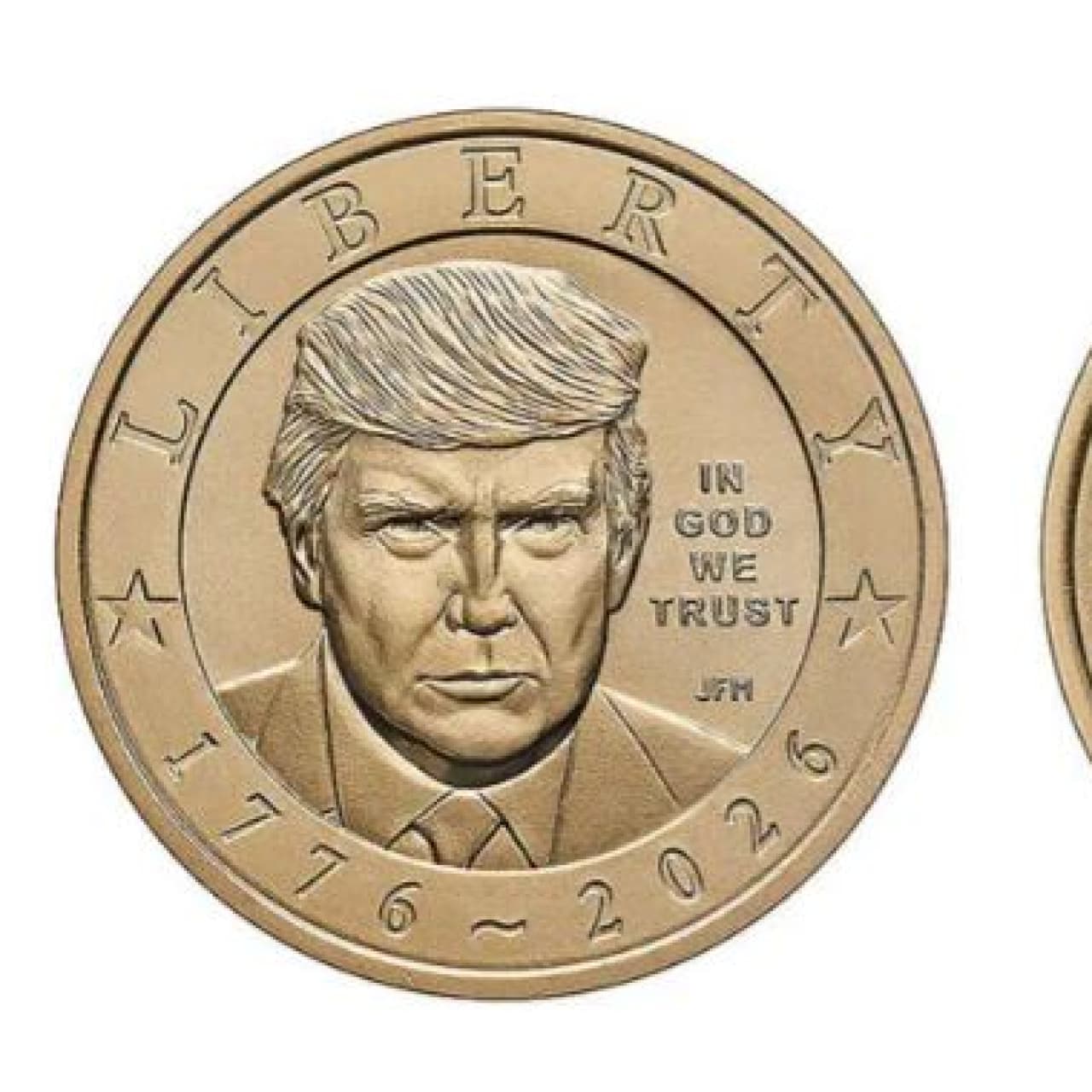 Trump portreli altın para basılacak
