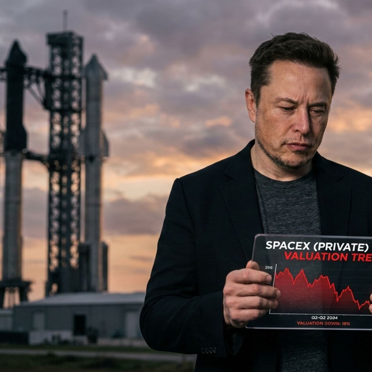 Elon Musk'ın SpaceX'i piyasada çakıldı
