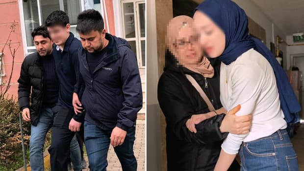 17 yaşındaki kardeşi tarafından bıçakla rehin alındı! Polis koçbaşıyla kapıyı kırarak kurtardı