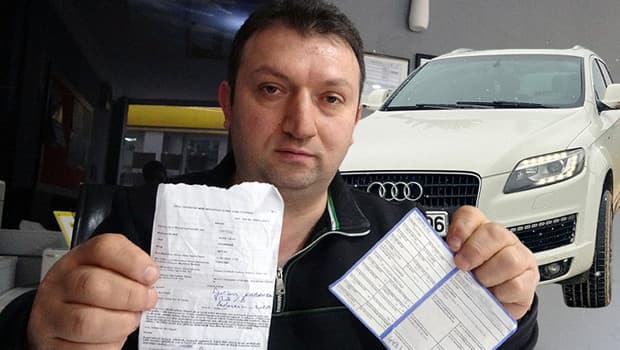 Galeriden lüks araç aldı, çevirmede gerçeği öğrenince hayatının şokunu yaşadı | Otomobile el konultu