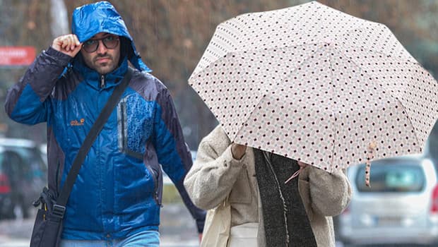 Meteoroloji saat verdi: Hava sıcaklığı 6 derece düşüyor! Yarına dikkat: Kar, sağanak ve fırtına...