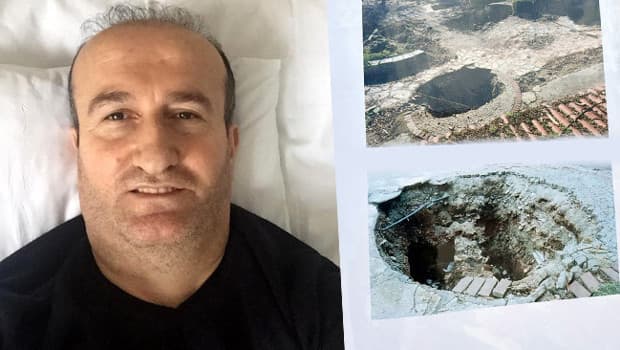 Almanya'dan tatile geldi 2 metrelik çukura düştü! Verilen tazminat kararıyla yıkıldı: 'Ayağımda yüzde 3'lük engel oluştu'