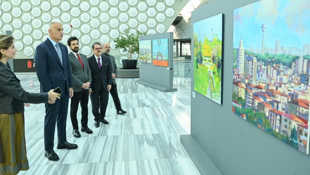 Cumhuriyetin başkenti Ankara’nın hafızası tuvale taşındı