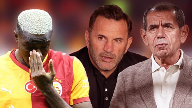 Victor Osimhen'den Okan Buruk ve Dursun Özbek'e şampiyonluk sözü! Hedef Fenerbahçe derbisi
