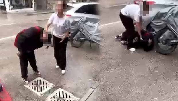 Kız öğrenci, akranını acımasızca dövdü: Benim olana göz dikersen gözlerini oyarım