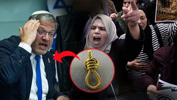 Yakalarında "urgan rozetiyle" meclise geldiler: İsrail, Filistinlileri hedefleyen yasayı nasıl meclisten geçirdi?