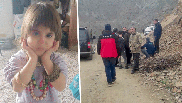 Bitlis'te kayıp 5 yaşındaki Rabia Ilgaz her yerde aranıyor