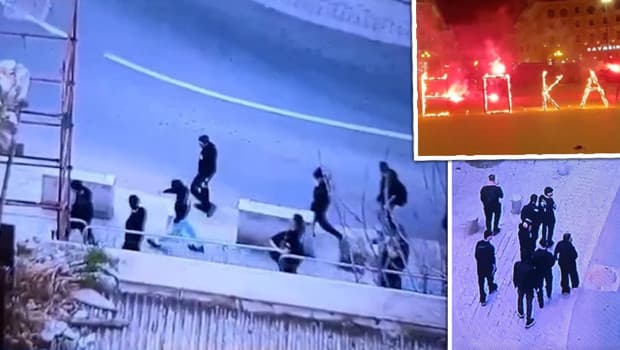 Kıbrıs Türklerine çirkin saldırı: EOKA'cılar taş ve patlayıcı madde fırlattı