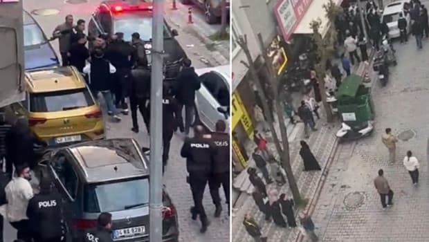 Sultangazi'de 2 grup arasında kavga, aileler de dahil oldu, biber gazıyla müdahale edildi