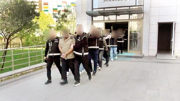 ‘Ruhsuzlar’a darbe... 6 şüpheli tutuklama
