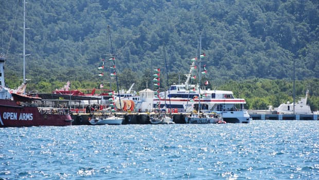 Sumud Filosu Marmaris’te