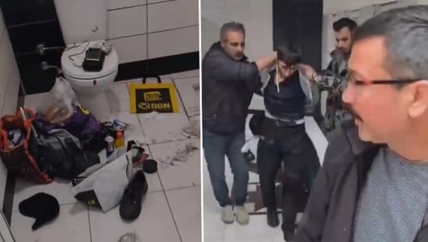 Konya'da akılalmaz olay: Yakalanmamak için 2 ay boyunca cami tuvaletinde saklandı