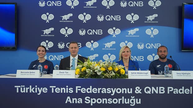 QNB Türkiye ve Türkiye Tenis Federasyonu’ndan iş birliği
