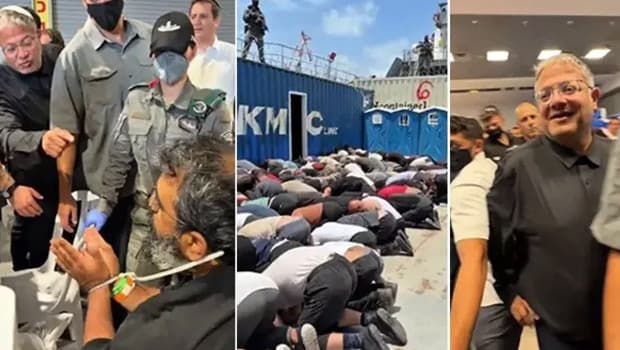 Ben-Gvir provokasyonu sürüyor: Sumud aktivistlerine İsrail işkencesi... Aralarında Türkler de var