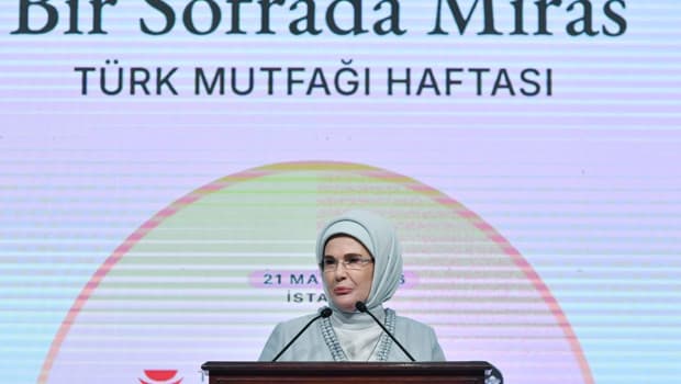 Emine Erdoğan: Türk mutfağı, Anadolu'nun ruhunu dünyanın dört bir yanına taşıyan en latif kültür elçimiz