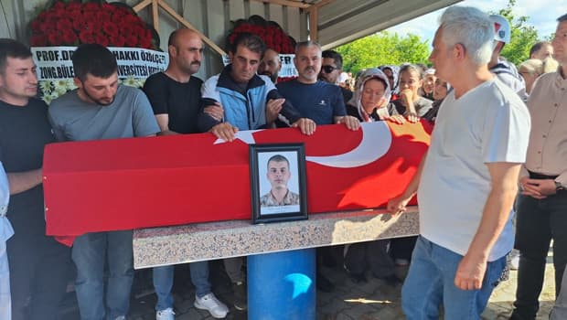 Piyade Er Recep Demirci son yolculuğuna uğurlandı